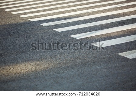 Zebra crossing diagonal