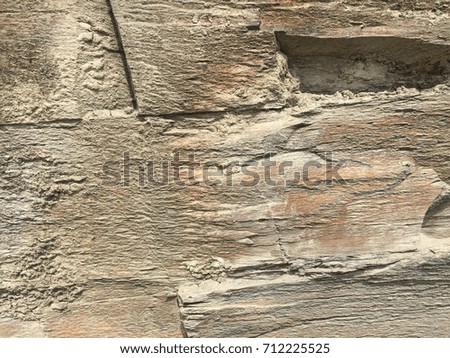 Mountain stone wall for interesting, creative backgrounds.