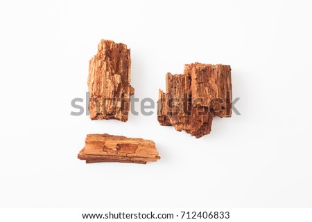 Autumn natural material for craft projects with children and the use of interior decoration in the fall. Background image.