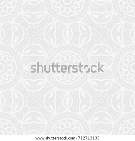 Beautiful background of seamless floral pattern. vector illustration. monochrome color