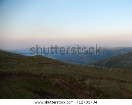 Lovely mountains in Romania