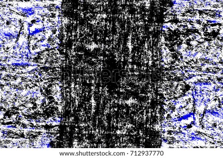 Abstract grunge blue dark stucco wall background. Splash of blue, black, white paint. Navy art rough stylized texture banner. Backdrop with spots, cracks, dots
