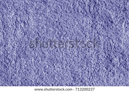 Blue color bath towel surface. abstract background and texture for design.