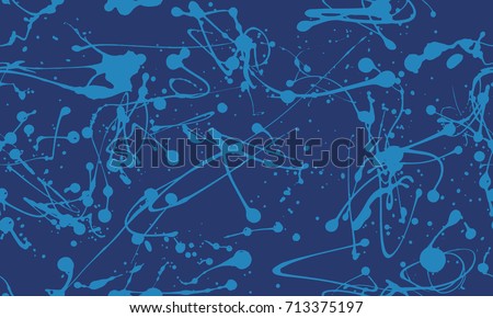 Seamless splatter paint background pattern