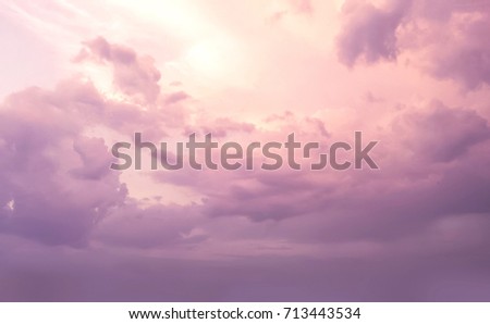 purple and pink sky Royalty-Free Stock Photo #713443534