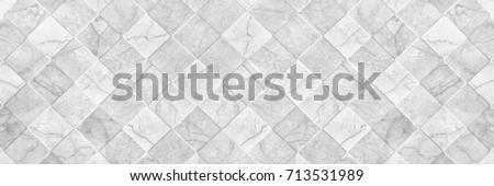 horizontal elegant white ceramic tile texture for pattern and background.