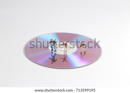 the fun of Tiny toy skaters on CD