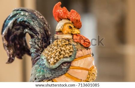cute chicken  General sculpture display