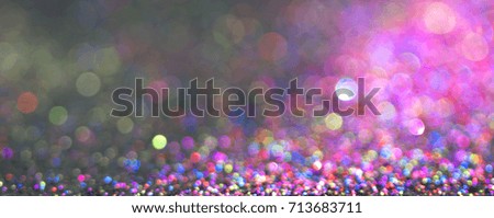Colorful abstract bokeh background Card design Christmas celebrations.