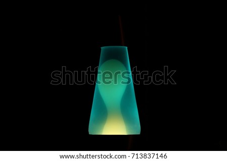 Blue Lava Lamp