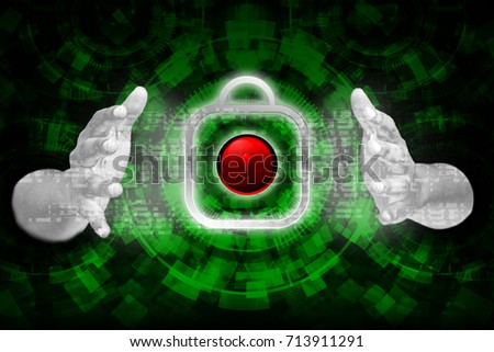 Stop the cyber attacks. It has a large and robust data retention system from hackers who like hacking into the Internet. Two hands are protecting the cyber hacking system.
copy space design