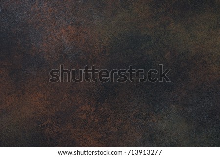 Rusty stone or metal background. Abstract Brown texture.