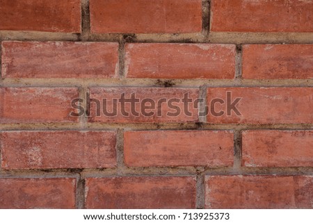 red bricks wall texture 