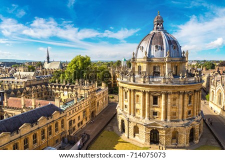 Radcliffe Camera, Bodleian Library, Oxford University, Oxford, Oxfordshire, England, United Kingdom Royalty-Free Stock Photo #714075073