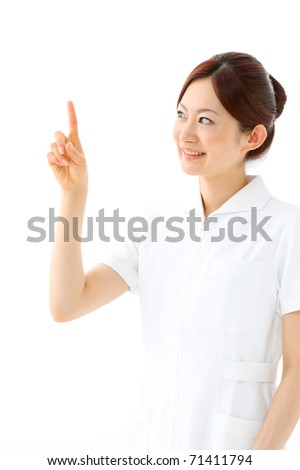 Portrait of a mature female nurse