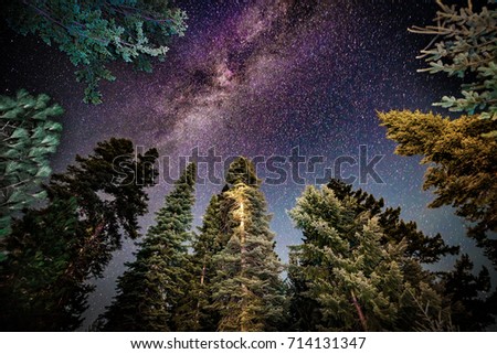 The Milky way from Ashland, Oregon