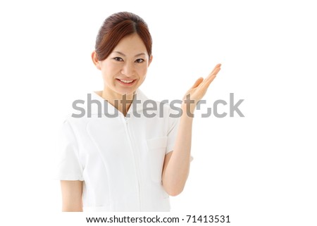 Portrait of a mature female nurse