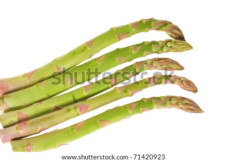 Stalks of Australian Asparagus