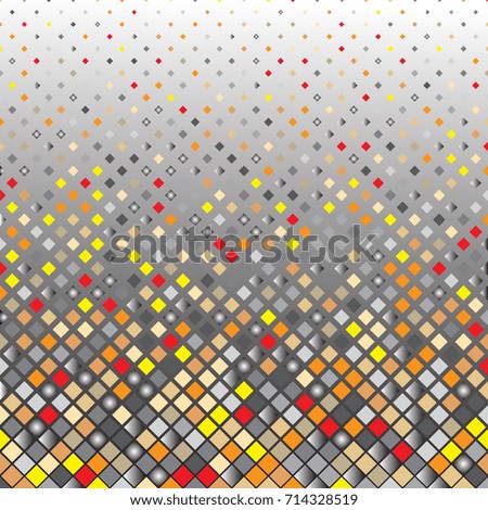 Abstract background of geometric shapes. Geometric mosaic of squares