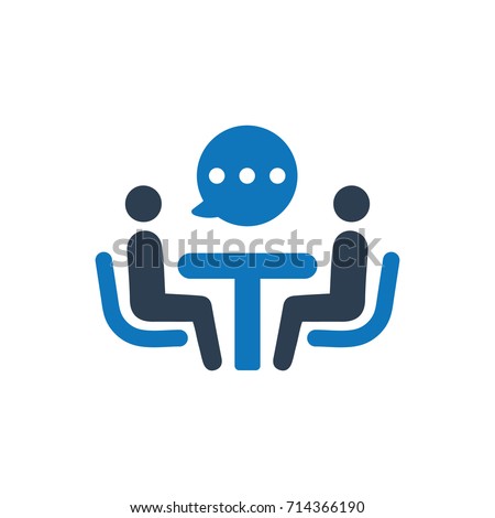 Business Consulting Icon Royalty-Free Stock Photo #714366190