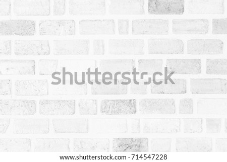 Close-up bright vintage grey brick wall background. Abstract image of old wreck stucco concept for clean banner new poster textured, realistic used solid rectangle seam natural clay 