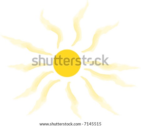 Vector Graphic Sun