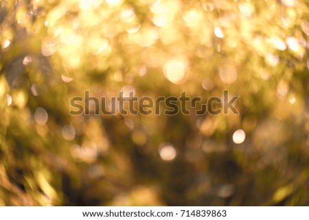 gold romantic  bokeh background.cooling light decorative abstract design element