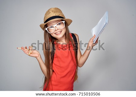 notebooks, schoolgirl                               