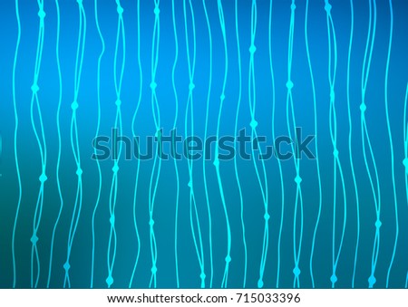 Light BLUE vector doodle blurred template. Decorative shining illustration with doodles on abstract template. Hand painted design for web, leaflet, textile.