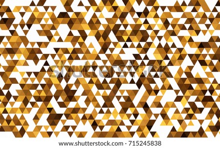 Light Green, Yellow vector abstract polygonal template. Modern geometrical abstract illustration with gradient. The polygonal design can be used for your web site.