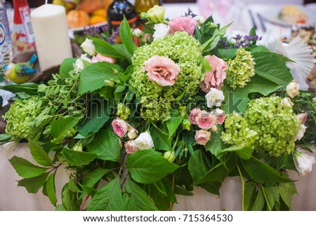 Wedding floristry
