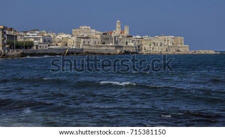 A view of the old town of Giovinazzo, Apulia, Italy