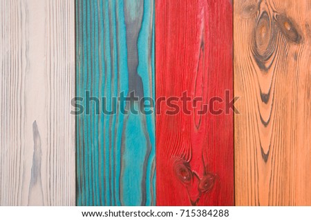 colored wood background