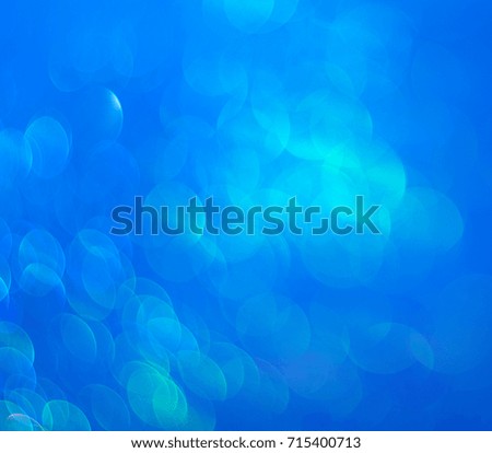 Background of blue aurora