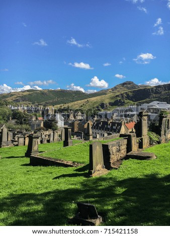 Graveyard, Edinburgh, Scotland