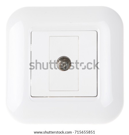 TV socket for cable