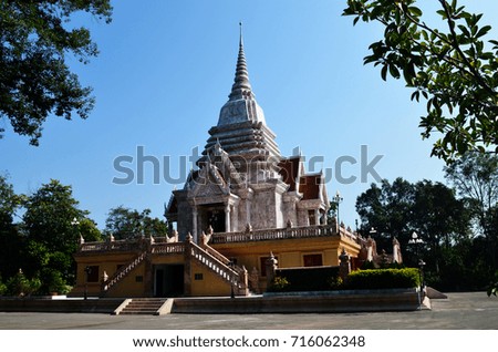wat Church of the Holy Places in Thailand