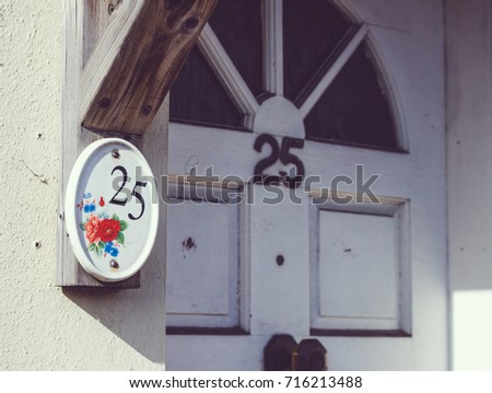 House number 25.