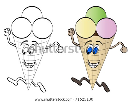 ice cream running