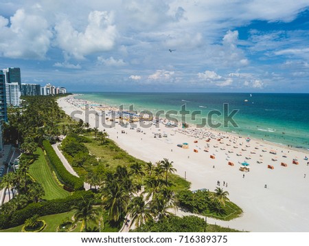 Miami Beach from sky