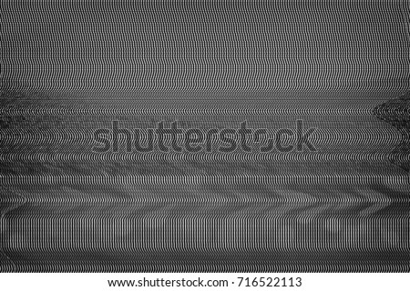 Test Screen Glitch Texture. Royalty-Free Stock Photo #716522113