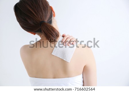 Patch and stiff neck
