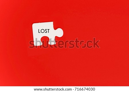 Minimalist concept of people who is lost and still look a way to the truth