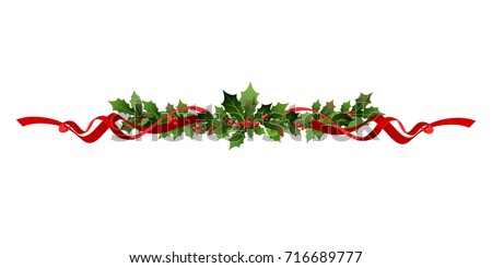 Christmas festive poinsettia frame. Holiday image for design banner, ticket, invitation or card, leaflet and so on.