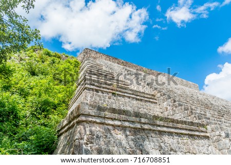 Mayan ruins in Uxmal, Yucatan, Mexico
