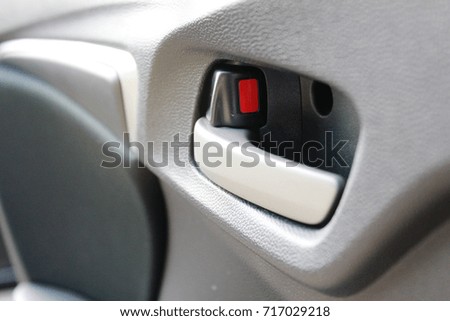 Car Door Lock Button