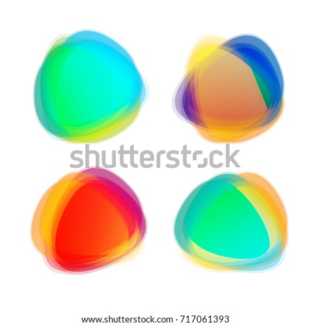 Modern round or circles abstract banners overlay. Graphic banners concept vector design.