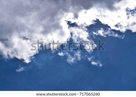 background blue sky 