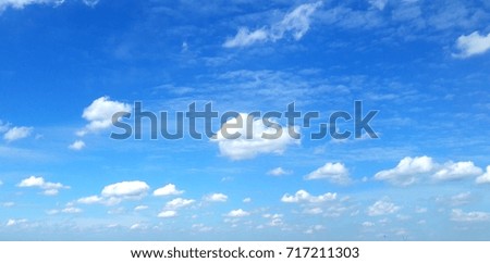 sky blue cloud 