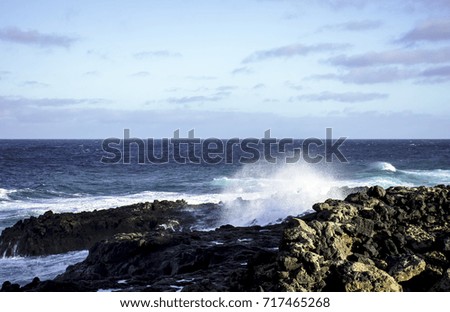 Atlantic Ocean / Lanzarote / Canary Islands